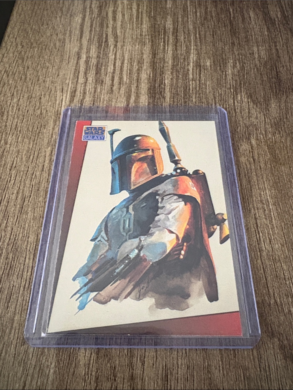 Star Wars Galaxy Boba Fett Art Card